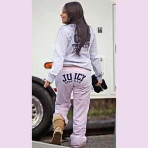 Juicy Couture Vintage Y2K Track Pants ASO Lauren London Love P & G Pink Size L
